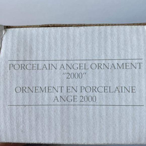 Porcelain Angel Ornament - Picture 7 of 7